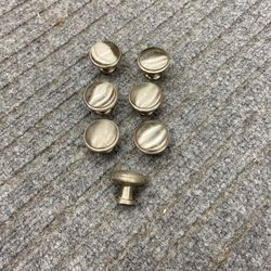 Stainless Steel Cabinet Pulls (x7)