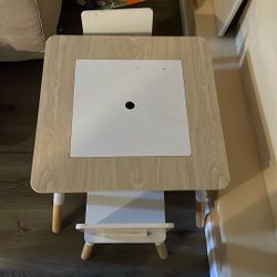 Activity Table W/ Chairs And Storage