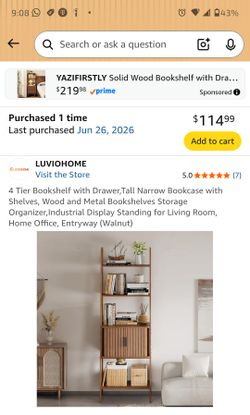 Shelving until with cabinet - New in box