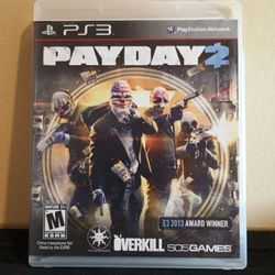 PS3 Payday 2