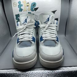 Jordan 4 Military Blue