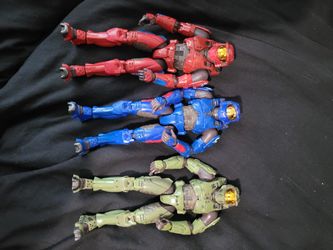 Halo 2 Joyride Spartan Figures