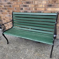 Outdoor bench