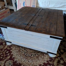 Nice Coffee Table with deep Storage 