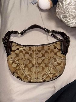Vintage coach signature soho hobo bag