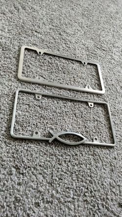License Plate Frame Front/Back