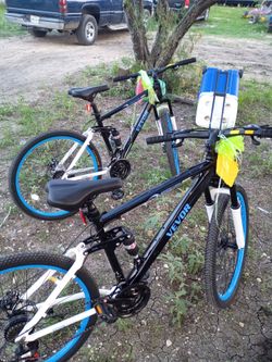 Brand new mountain bikes