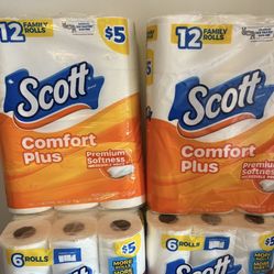 Scott Toilet And Paper Towel 4/$20