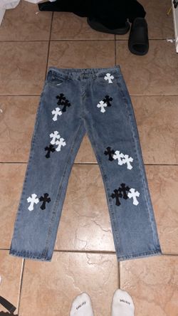 Chrome heart jeans