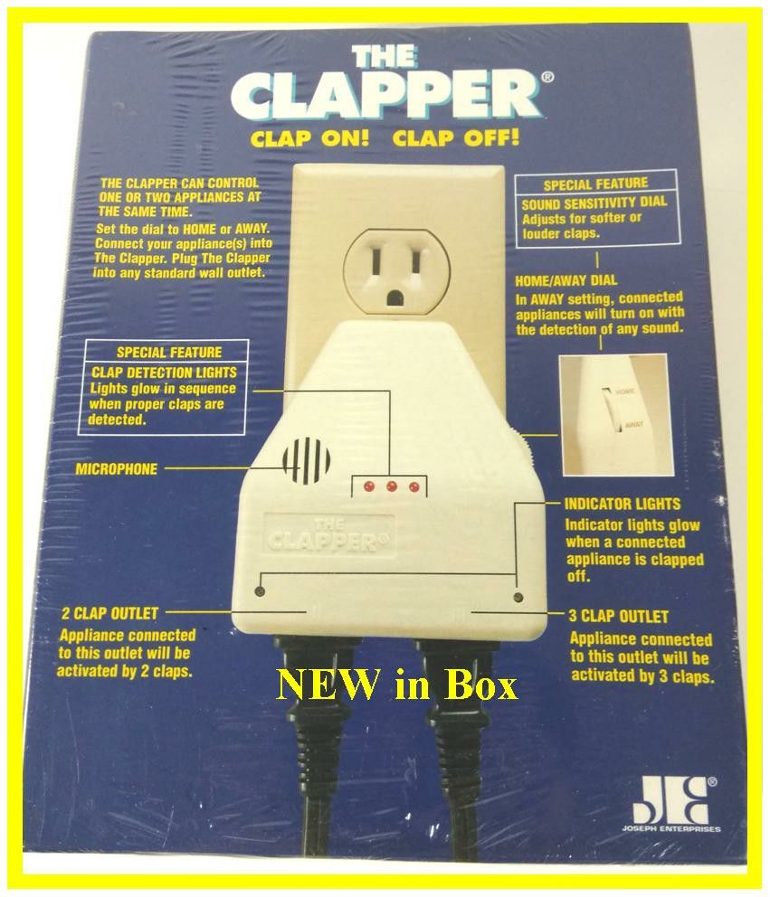 The Clapper Clap on Clap off  Light Switch for Sale in Bunnell