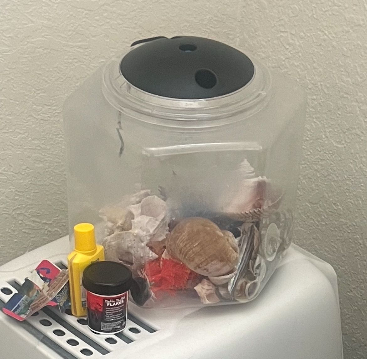 Fish Tank- Octagon 1-2 Gallon