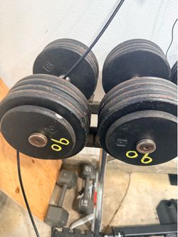 90 lb dumbbells