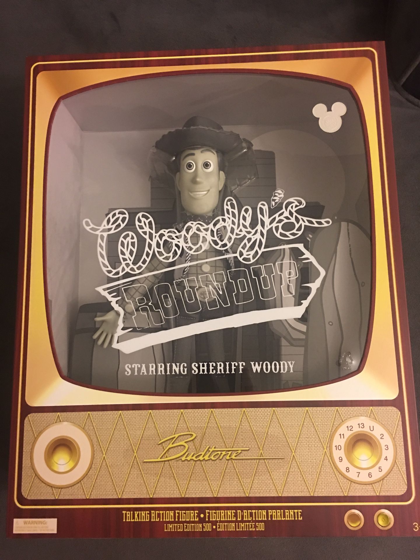 2019 D23 Expo toy story Woody’s round up talking action figure