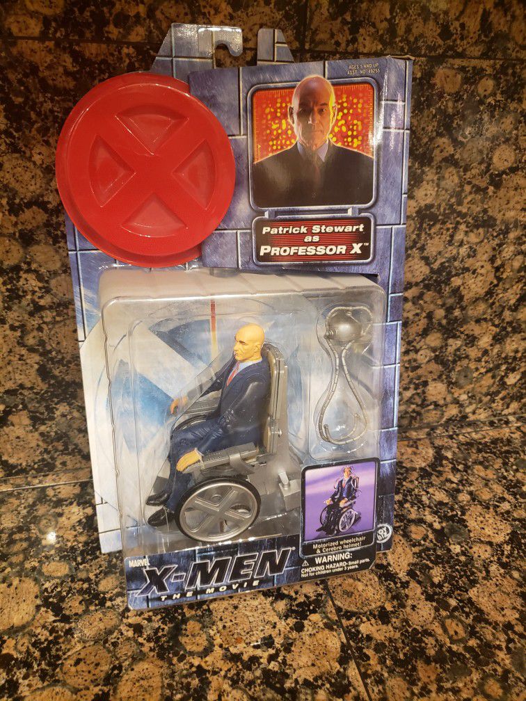Professor X (Blue Suit) Action Figure X-Men The Movie Unopened