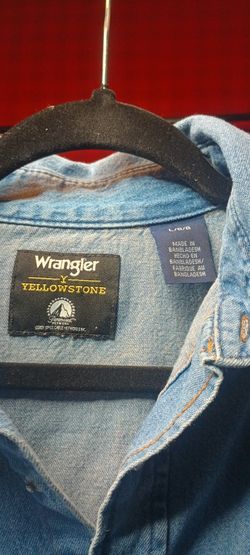 Wrangler/Yellowstone Collaboration Denim Button Up L