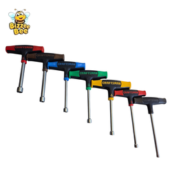 🧰 Vintage 7 Piece Craftsman T Handle SAE Nut Drivers USA!!!