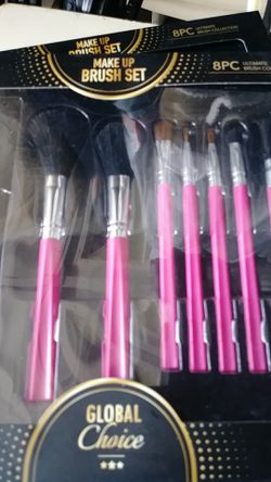 Make up brush set