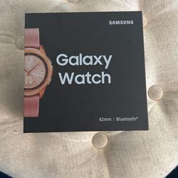 Pink Galaxy Watch