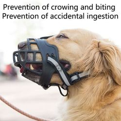 Dog breathable Muzzle (M - L)