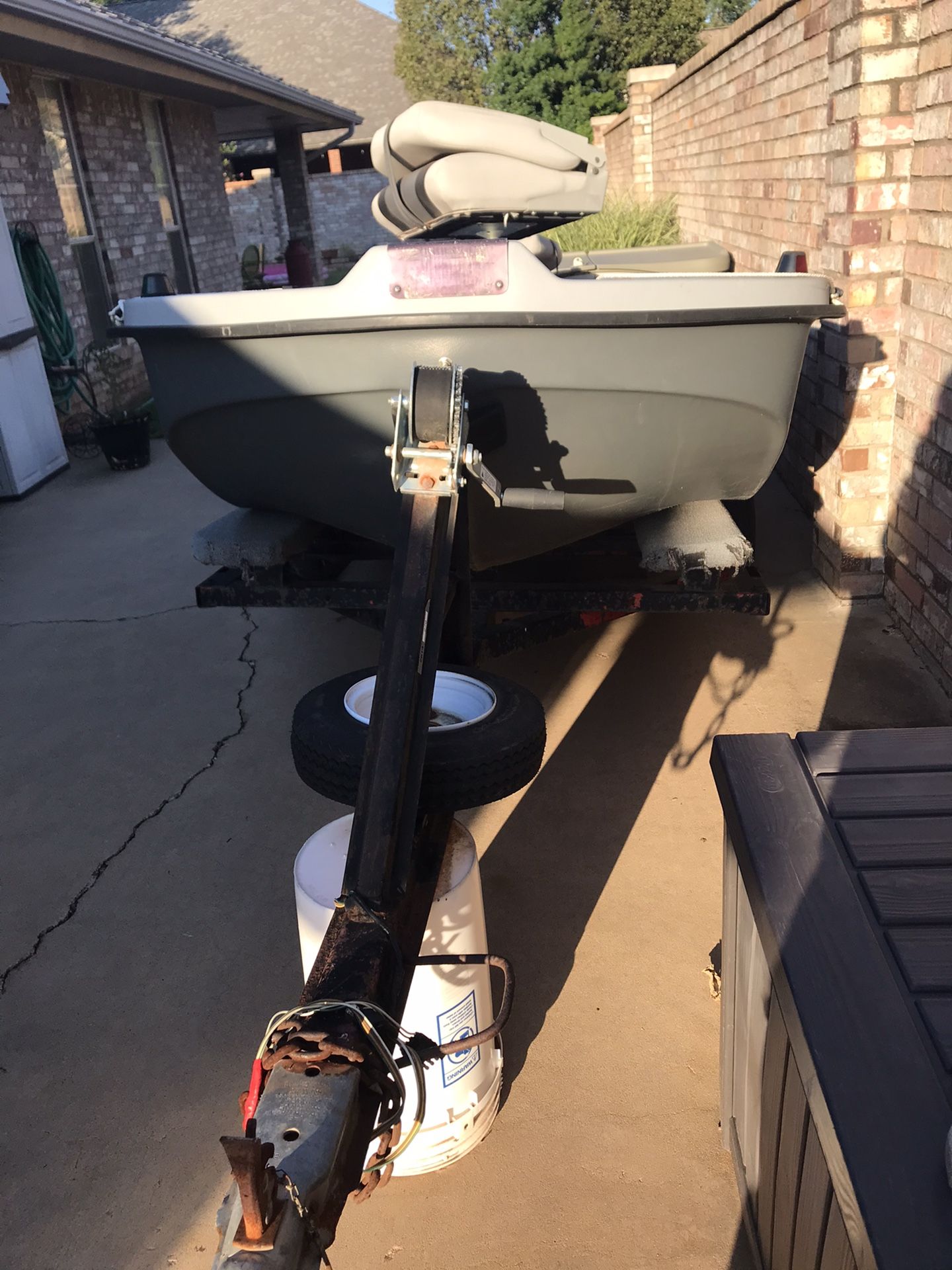 Bass tender 11.3 fishing boat for Sale in Oklahoma City, OK OfferUp