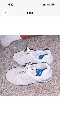 New Balance 574 Core Pack Nimbus Cloud/White Gray Suede Low Top Lace-Up