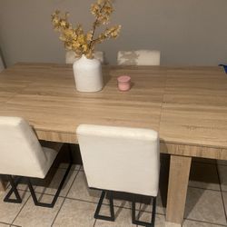 Dining Table With Chairs 