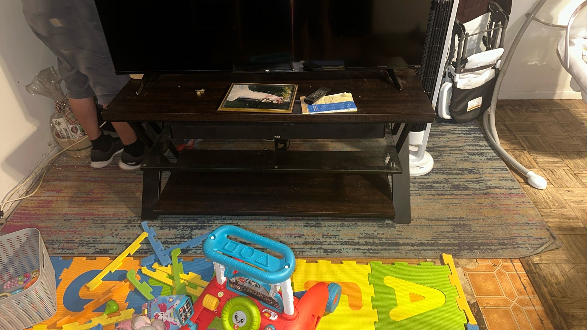 Entertainment Center/ Shelves