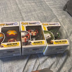 Marvel Rivals Iron Man, Magneto, and Doom 