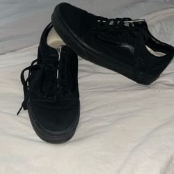 Black Vans 