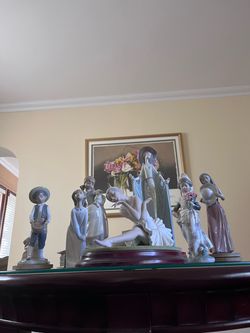 Vintage LLardo Spanish porcelain figurines