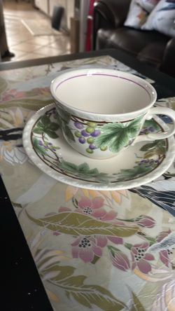 Napa valley pattern ( Nikko ) Cup & Saucer $10