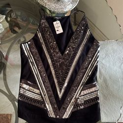 Express Sequence Body Suit