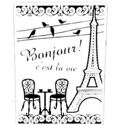  Darcie Embossing Folder  Cafe 