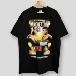 STARPOWER “MAYWEATHER vs ORTIZ” TEE SIZE X-LARGE