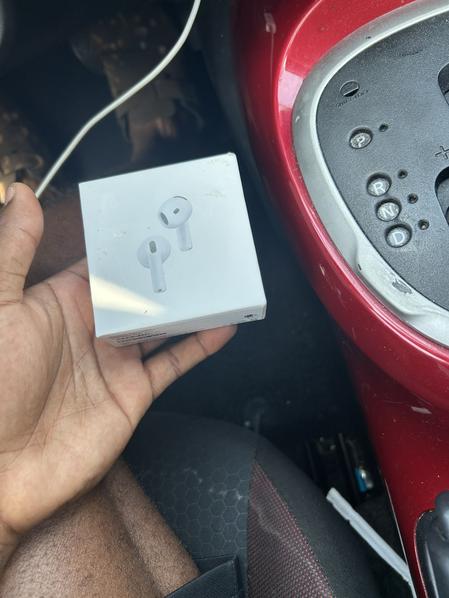 White AirPod 4 With MagSafe Charging Case