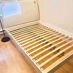 Moving Sell- Ikea Twin Bed & Free Mattresses 