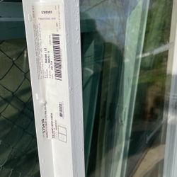 Vinyl Sliding Windows 6 Different Size Energy Savers All White 