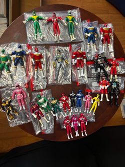 MASSIVE Vintage Power Ranger Bandai Ranger Toy Collection!