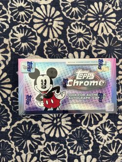 2026 Topps Chrome Disney Hobby Box