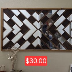 Wood Mirror  