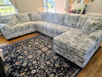 Brand New Artisan 3pc Silver Fox Corduroy XL RAF Sectionals! 🔥(TAX INCLUDED) (3 colors in stock! 