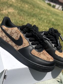 Red Bottom Gucci Airforce Ones 