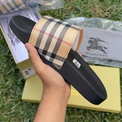 New Burberry Slides/Sandals