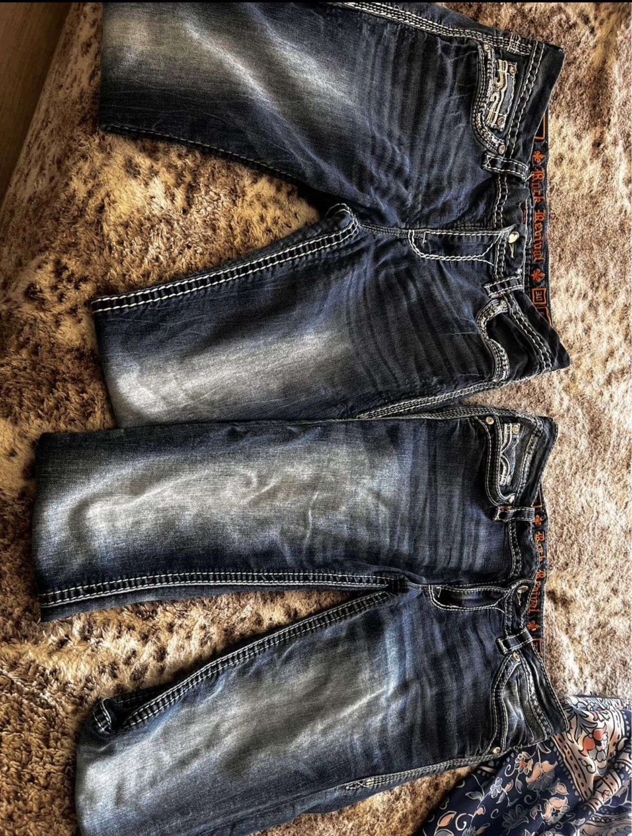 Womens rock Revival Jeans Sizes 30 And 32