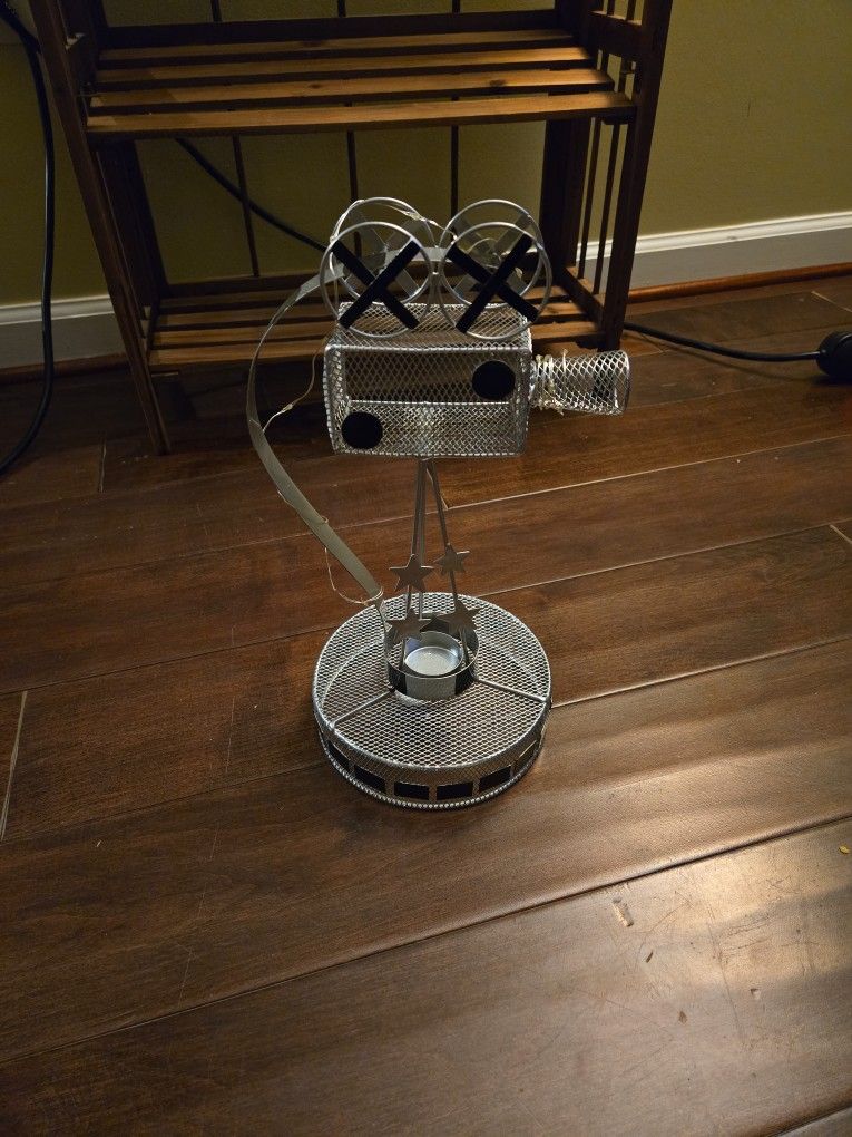 Metal Movie camera Table Centerpieces- 7 In Total