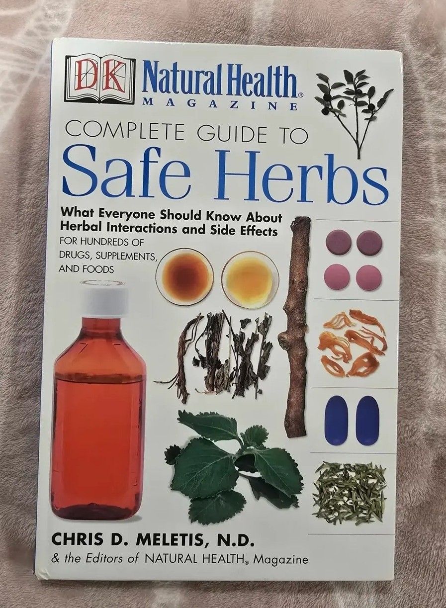 Like new Natural Health Complete Guide to Safe Herbs ( reseda ca 91335)