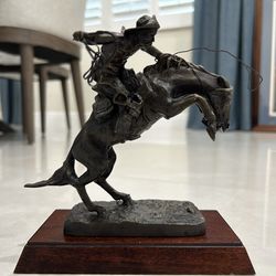 Western Cowboy Statue #2