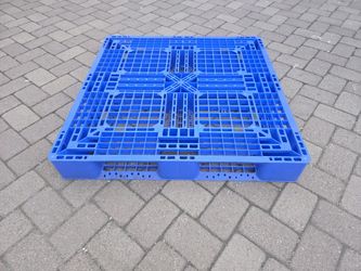 Standard Size High Strength Plastic Pallet 43x43x6