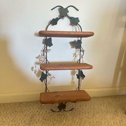 Hanging Trinket Spice Shelf