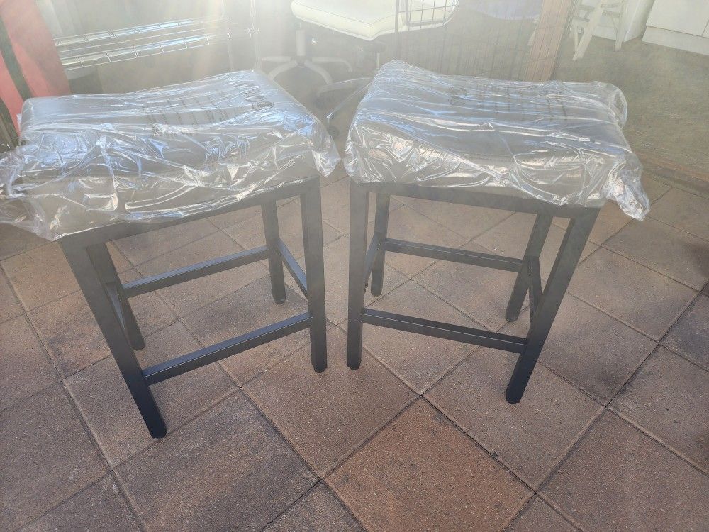 Set Of 2 Bars Stools 